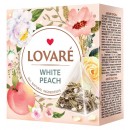 Чай Lovare White peach в пірамідках 15*2 г