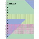 Блокнот на спіралі тверда обкл., А5, 96арк. №19 Axent