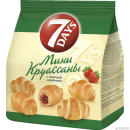 Круасан 7D міні з полуничною начинкою 60г