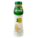 Біфідойогурт Danone Активіа 5 злаків 1,5% пляшка 290г