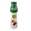 Біфідойогурт Danone Активіа Ягоди-злаки 1,5% пляшка 290г 