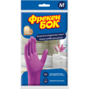 Рукавички універсальні M 1 шт Фрекен Бок рожеві 