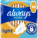 Прокладки Always Ultra Light 10шт 3к