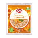 Каша Axa вівсяна миттєвого приготування з курагою 40г