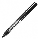 Маркер Permanent 8566 2,5 мм круглий чорний Centropen