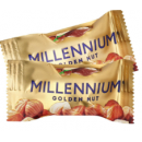 Цукерки Millennium Golden Nut з начинкою та цілими горіхами 0.5кг