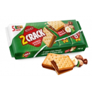 Рошен Крекер 2 CRACK з начинкою какао-горіх 190г 