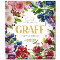 Чай Graff чорний і трав'яний Асорті Квіткова мрія/Flower Dream 32*1,5г