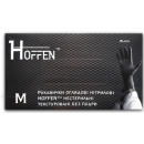 Рукавички нітрилові Hoff Medical чорні без пудри 100 шт/розмір М