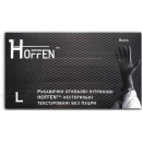 Рукавички нітрилові Hoff Medical чорні без пудри 100 шт/розмір L