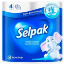 Рушник Selpak Білий 3 шари/6шт/80відривів