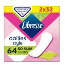 Щоденні прокладки Libresse Dailies Style So Slim ультратонкі, 64 шт  