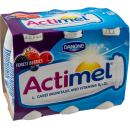 Продукт кисломолочний Danone Actimel Лісові Ягоди 1,5% 6*100г