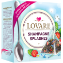 Чай Lovare Champagne Splashes в пірамідках 15*2 г
