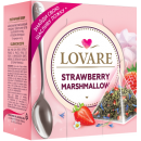 Чай Lovare Strawberry Marshmallow в пірамідках 15*2 г