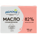 Масло Молокія Екстра солодковершкове 82% 180 г