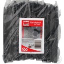 Ніж одноразовий Quickpack чорні 100 шт 