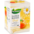 Чай фруктово-трав'яний Pickwick Super Blends ромашка-персик, 15*1,5г