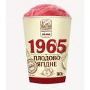 Морозиво Лімо Плодово-ягідне 1965 шоколадний у паперовому стаканчику 90г 