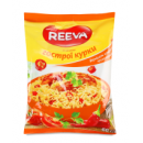 Вермішель Reeva швидкого приготування  зі смаком гострої курки пачка (60г) 