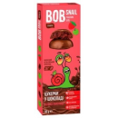 Цукерки Bob Snail Яблучно-полуничні в молочному шоколаді 30г