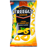 Снеки кукурудзяні TREEGLS зі смаком сиру 75г