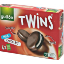Печиво GULLON Twins сендвіч в молочному  шоколаді, 252 г
