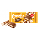 Шоколад ROSHEN Lacmi Bubble Crisp молочний пористий з молочною начинкою з кріспі 85г
