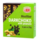 Батончик Lukas Muslibar Darkchoko з арахісом 25г
