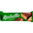 Батончик вафельний Roshen Roshetto Peanut з арахісовою начинкою 34г