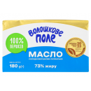 Масло Волошкове Поле 73% 180г Селянське фольга ВП