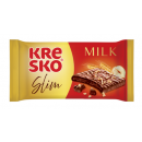 Мультизлаковий снек Kresko Slim Milk 21г